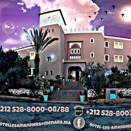 Hotel Les Amandiers Tafraout Esterno foto